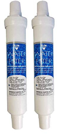 DAEWOO DD-7098 2X Filtro acqua genuino, inline esterni, confezione da 2