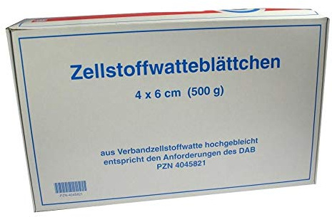 ZELLWA Blättchen hochgebl. 4x6 cm 500 g