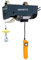 YAMATO Paranco Elettrico Portata 250-500Kg Montacarichi Cavo Acciaio 4,2 Mm 900 W
