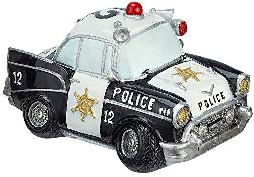 Hochwertige Spardose Polizeiauto, 17x10x9cm, tolle Geschenkidee für einen Polizisten / Polizistin