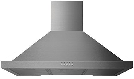 Statesman CHM60SS Chimney Cooker Hood Extractor, 2 Speed Settings, Slide Control, LED Light, 60 cm, Aluminum Mesh Washable Grease Filter, Stainless Steel