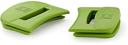 BRA Prior | Juego de 2 asas de silicona, medida pequeña, para BRA Prior, con diámetro de 20 cm, color verde