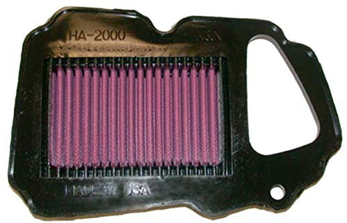 K&N Engine Air Filter: High Performance, Premium, Powersport Air Filter: Fits 2000 HONDA (Phantom 200) HA-2000