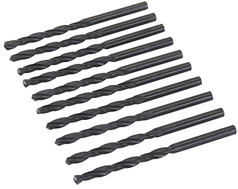 Silverline 292705 Metric HSS-R Jobber Bits 10pk 5.0 mm