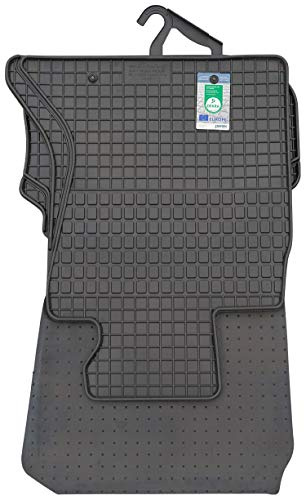 Petex 15910 Fußmatten Set Gummimatten Vorne und Hinten Matten schwarz Kompatibel mit BMW 5 Touring F11 5 Limousine F10
