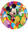 10 piatti piccoli 20 cm Casa di Topolino per feste a tema Walt Disney