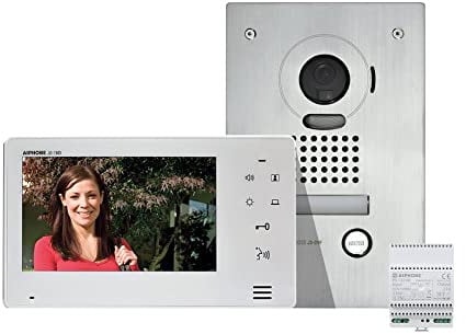 Aiphone JOS-1F Système d’intercommunication de vidéo. 17,8 cm, LCD, blanc, IP54, plastique, résine, CMOS.