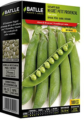 Semillas Batlle Guisante NEGRET precoz Provenza