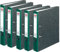HERLITZ Ordner maX.file nature A4 5cm | Wolkenmarmorbezug selbstklebendes Rückenschild | 5er Sparpack in diversen...h
