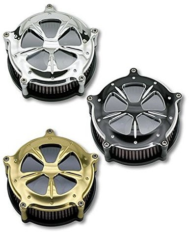 Filtro Aria Nero Panorama Deep Throat Compatibile Con Harley Davidson