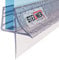 STEIGNER Joint de Douche pour paroi en Verre, 160cm, vitre 6/7/8mm, Joint d'étanchéité PVC Droit pour Les cabines de Douche réctangulaires, UK09