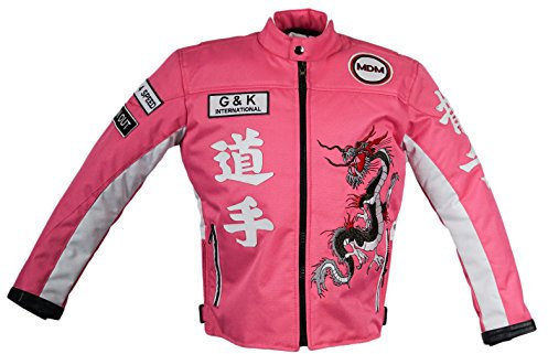 veste de moto pour enfants en différentes couleurs (rose, S)
