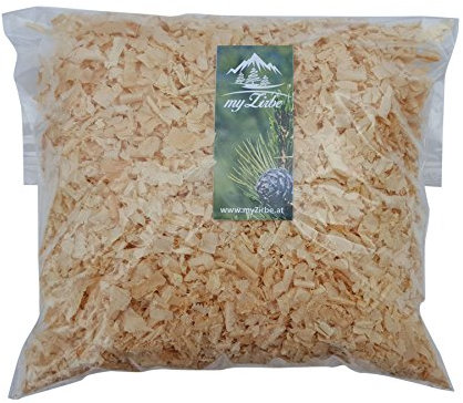 Zirbenspäne, Zirbenflocken 7 Liter, Zirbenkissen Füllung aus Zirbenholz zum Nachfüllen