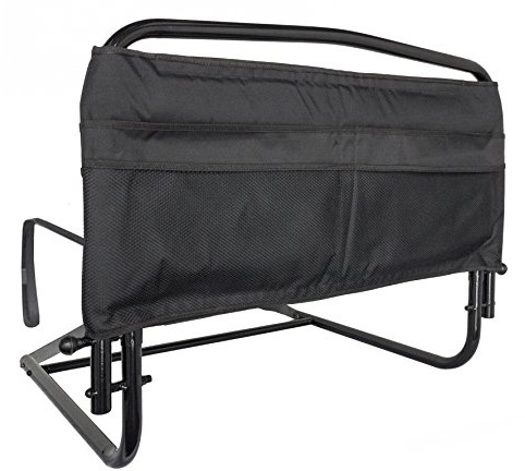 Stander 30” Safety Bed Rail, Adjustable Bed Guard, Bed Safety Rail for Elderly with Padded Organizer Pouch (Eligible for VAT Relief in the UK)