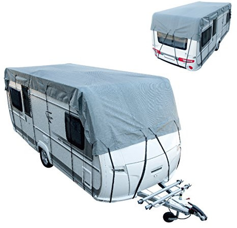 ProPlus 610275 Caravane et Camping-Car Bâche de Protection de Toit, Gris