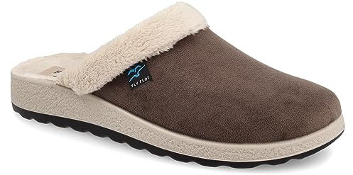 Fly Flot 860605 860605 Pantofole Donna, Marrone Arancio, 42 EU