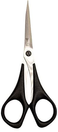 Scherenmanufaktur PAUL Schere, Edelstahl Kunststoff, schwarz/Silber, 14cm
