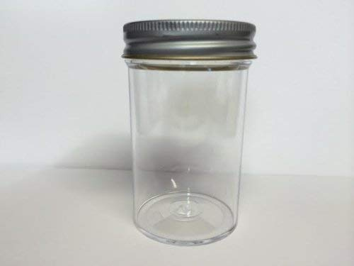 5 x 100ML SMALL PLASTIC SAMPLE CONTAINER POT JAR