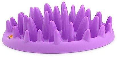 Interactive Gamelle d'alimentation Lente pour chats CATCH - Gamelle Anti Glouton Chat pour réduire les ballonnements, Procure une stimulation mentale, lavable au lave-vaisselle, Pour Toutes les Races