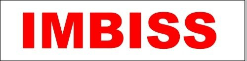 KIWISTAR - Werbeplane - Imbiss - 300cmx100cm - Plane Banner Gerüstplane