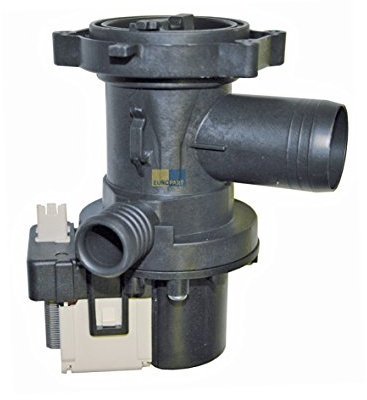 Pompa di scarico pompa con raccordi e filtro lavatrice Whirlpool Bauknecht/481010584942 U 480111100205
