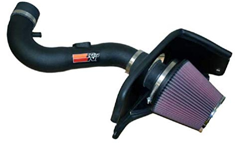 K&N Cold Air Intake System: High-Flow Air Filter, Increase Performance & Acceleration: Compatible with 2005-2009 FORD: Mustang, 57-2566