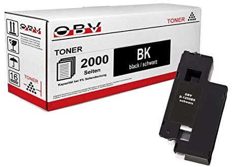 OBV Kompatibel Toner ersetzt Dell 593-11016 YJDVK für 1250 1250c 1350cnw 1355cn 1355cnw - schwarz 2000 Seiten