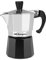 Orbegozo KFM 130, caffettiera 1 tazze, adatta per fornelli a gas, ceramica ed elettrici, manico ergonomico, valvola di sicurezza, colore nero