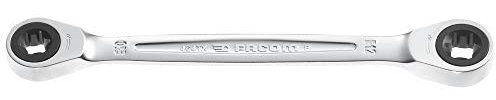 Facom Ratchet Ring Spanner, Torx E6 x E8, 1 Piece, 464TX.6X8