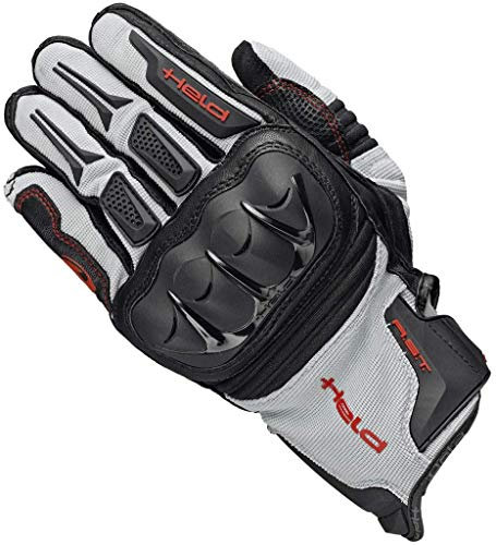 Held Sambia - Enduro Handschuhe, Sambi, Schwarz-Grau-Rot, XX-Large