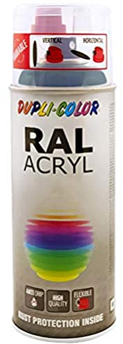 Dupli-Color 710278 Acryl-Spray, 400 ml, RAL 9007 Graualumini Seidenmatt