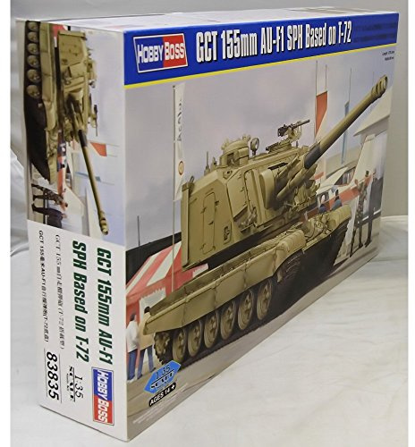 Hobbyboss 1:35 Scale GCT 155mm AU-F1 SPH Based on T-72 Assembly Authentic Kit