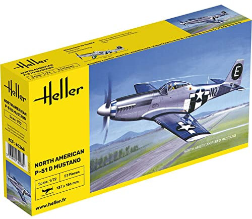 Heller 80268 Modellbausatz North American P-51 Mustang