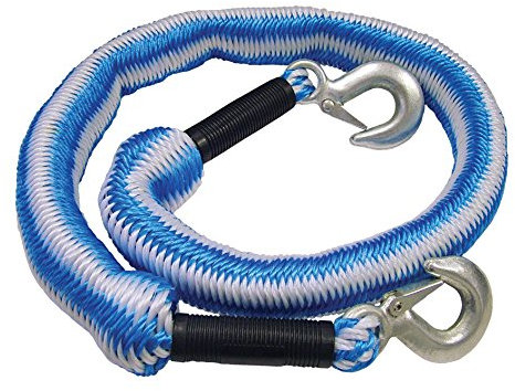 Faithfull FAIAUTRELAST Abschleppseil, dehnbar, Metall-Haken, 4 m