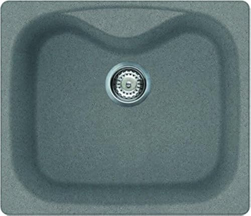 Elleci Fox 200 Lavello, Titanium 73, 58x50x23 cm