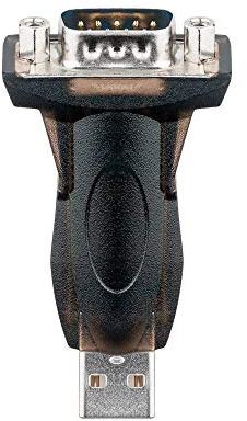 Goobay USB - RS-232, M/M Negro - Adaptador para cable (M/M, USB, RS-232, Macho/Macho, 1,5 m, Negro)