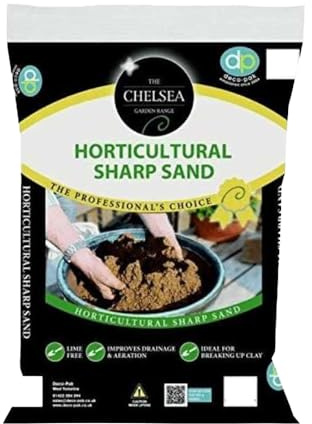 Horticultural Sharp Sand Handy Pack Landscaping Drainage Pot Paving Sand 4kg