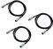 ARLI 3x XLR Mikrofonkabel 5m – Symmetrisch 3-polig | Stecker auf Kupplung | Ø6mm abgeschirmt für Mikrofon Mischpult Studio PA