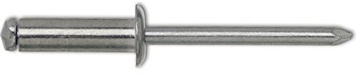 Gesipa Blindniete Alu/Stahl 3,2 x 8 mm, 500 Stück, (1433477) Blindniettechnik, Grau
