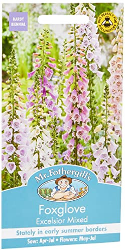 Mr Fothergill?s Seeds Ltd 24406 Flower Seeds, Foxglove Excelsior Mixed