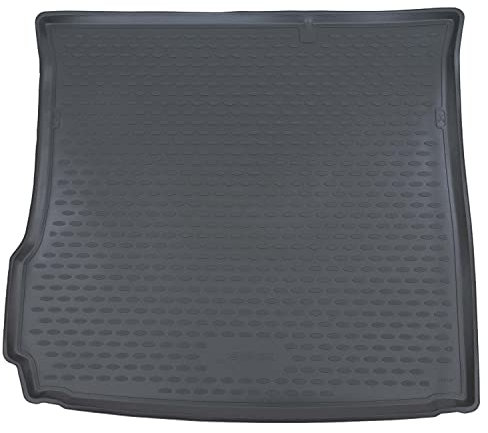 Petex - Mat tronco bandeja de negro kangoo desde 04 / 1998-12 / 2007 de 5 plazas con puerta trasera abatible