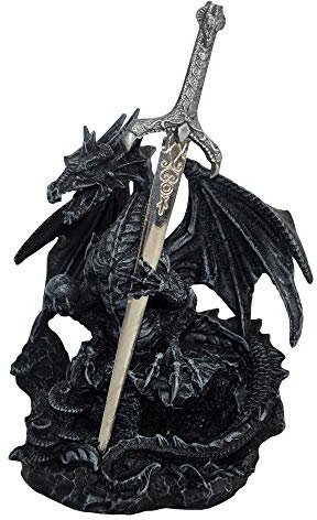 Nemesis Now Oath of the Dragon 19cm, Black