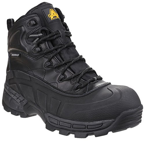 Amblers FS430 Orca S3 Waterproof Safety Work Boots Black 6-12 Lightweight (UK 11)