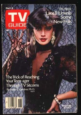 TV Guide (Phoebe Cates Lace cover) May 4-10, 1985