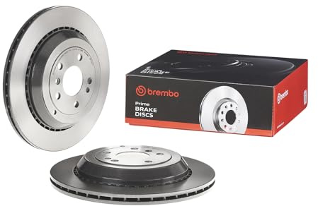Brembo 09.R124.21 UV Coated Brake Disc - Set of 2