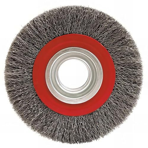 Leman - Brosse à disque d.150 al. 16/20/25 0,30 acier ondulé sans fil