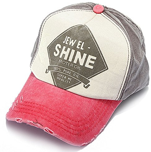Baseballcap Vintage Shine Classic Snapback Used Washed Look Golf Sport Outdoor Trucker Kappe Mütze Cap Polo Schirmmütze Basecap verstellbar