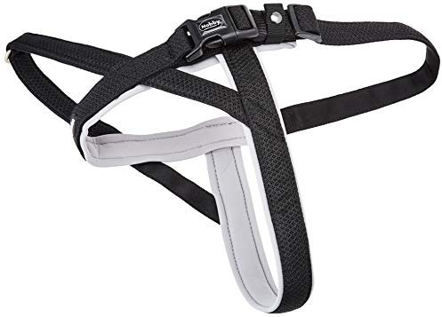 Nobby Norwegergeschirr Mesh Preno, grau L: 60-76 cm + 46 cm, B: 25/35 mm, 1 Stück