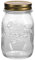 Bormioli Rocco Einmachgläser Quattro Stagioni von Bormioli | 12 teilig | Füllmenge 500 ml | Durchmesser 8,5 cm | Gesamthöhe 14 cm | Perfekt für ANTIPASTI & CO, Glas, Weiß, 12 x 500 ml