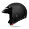 ATO-Moto Classic Jethelm in Schwarz matt - extrem leicht - aktuelle Sicherheitsnorm ECE 2205 - Größe: S 55-56cm